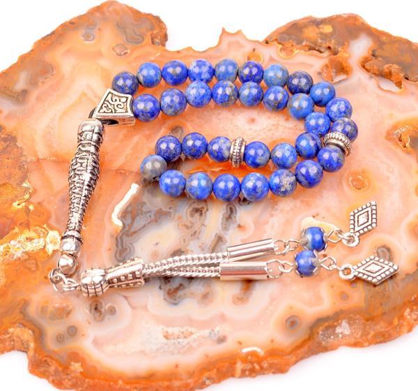 Taş Sandığı Lapis Lazuli Taşı Tesbih - 6 mm - Image 1