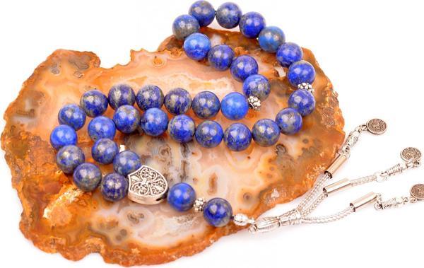 Taş Sandığı Lapis Lazuli Taşı Tesbih (10 mm) - Image 1