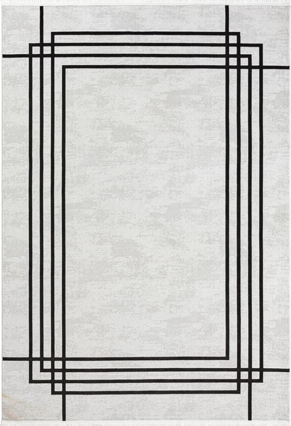 Seyran Mısra Koleksiyonu Modern Desenli Halı 5003 Kahve - Image 1