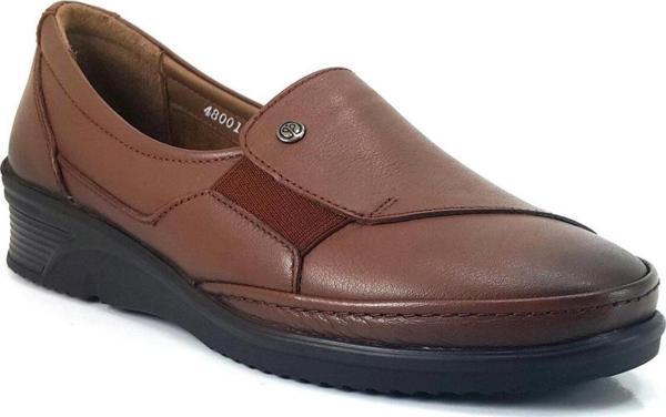 Forelli Terte-G Kadın Deri Comfort Ayakkabı - Image 1