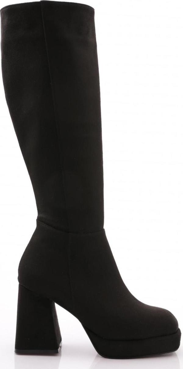 Dgn 5401 Kadin Kalin Taban Topuklu Çizme - Image 1