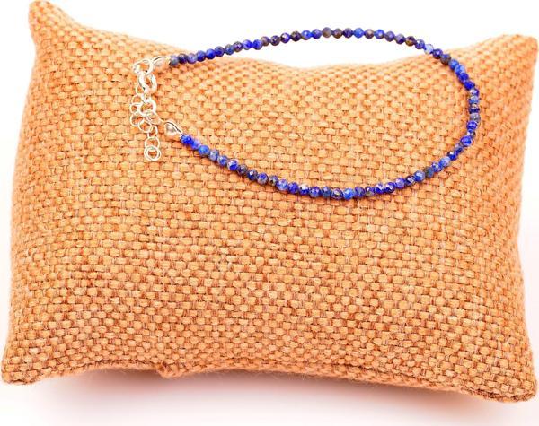 Taş Sandığı Çok İnce Lapis Lazuli Taşı Bileklik - 2,2 mm - Image 1