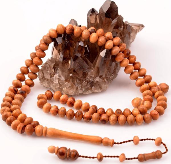 Taş Sandığı Zeytin Ağacı Dua Tesbihi (8 mm) - Image 1
