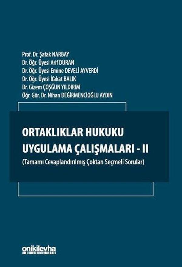 Ortaklıklar Hukuku Uygulama Çalışmaları - 2 - On İki Levha Yayıncılık - Image 1