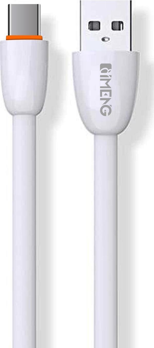 İmeng Tcl 10L 3.1A UsbA to Type-C Data ve Hızlı Şarj Kablosu Beyaz - Image 1