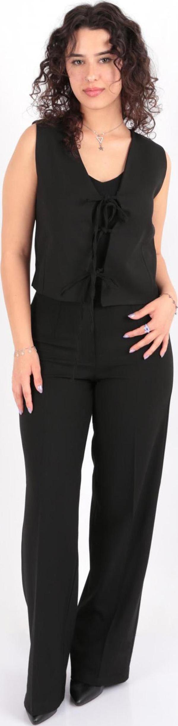 Hadise 1001 Yüksek Bel Palazzo Pantolon - Image 1