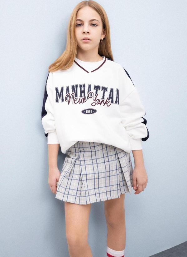 Defacto D9917A8 Kız Çocuk Sweatshirt - Image 1