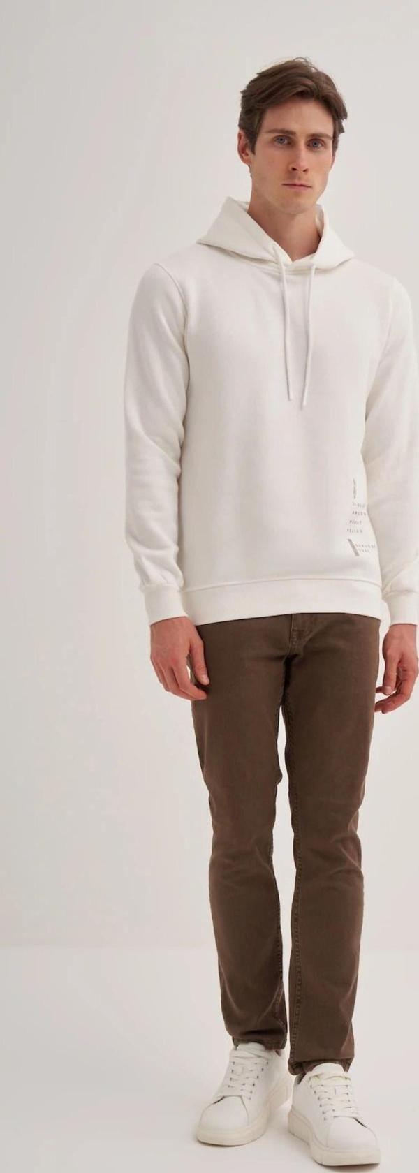 Cazador 5208 Erkek 3 İplik Sweatshirt - Image 1