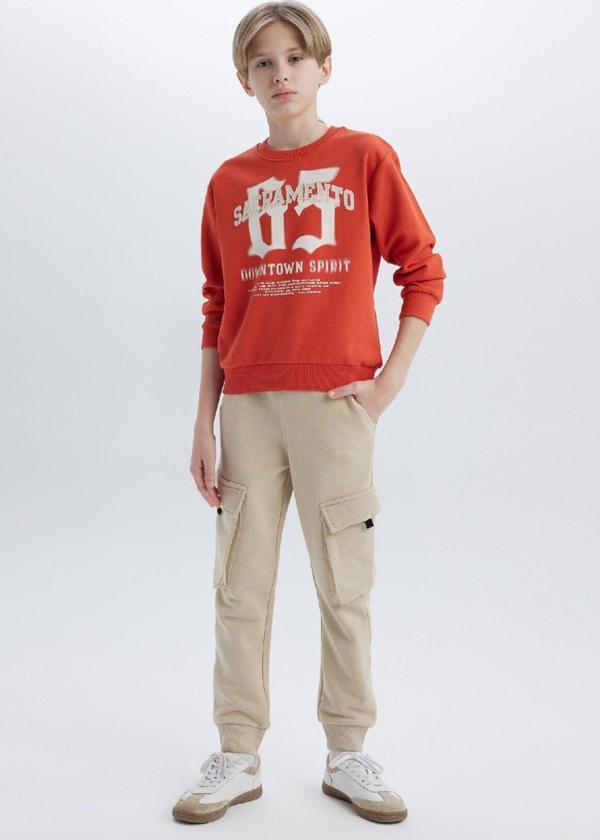 Defacto D8574A8 Erkek Çocuk Pantolon - Image 1