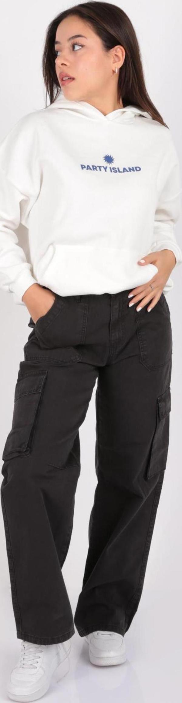 Fashion Friends 24K0177K1 Kadın Kargo Cep Pantolon - Image 1