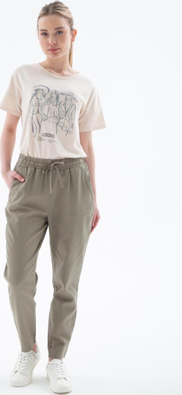 Fashion Friends 25Y0391K1 Kadın Paçası Püsküllü Pantolon - Image 1