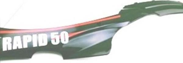 Ramzey Rmg Rapid 50 Marşbiyel Sol Siyah-Kırmızı - Image 1