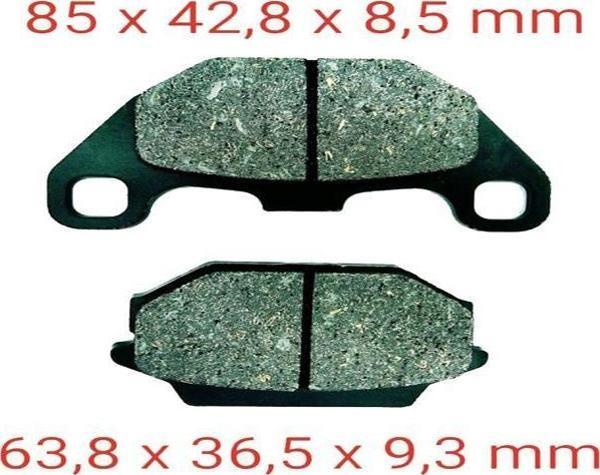 Atv Arka Fren Disk Balatası Fa305 Kymco Mxu 150 Vt - Image 1