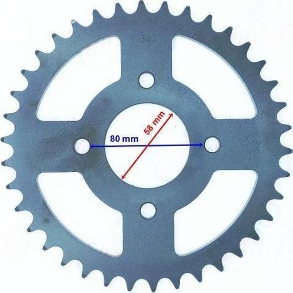 Hero Xpulse 200 4V Arka Dişli 520-38T İç 58 Mm Öm - Image 1