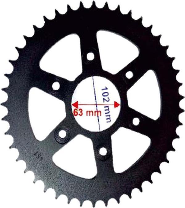 Arka Dişli 520-45T İç 63X6 Delikli Bajaj Dominar 400 - Image 1