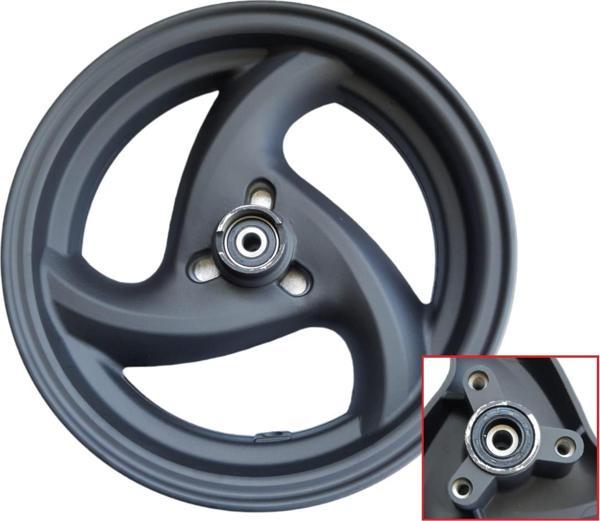 Skm Scooter 50 Ön Jant 2.50-10 Siyah (Mil Çapı 10 Mm) - Image 1