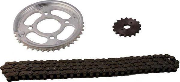 Honda Cbf 150 Ön-Arka Dişli Zincir Set Sfr O-Ringli 428H 15-43T B Kalite - Image 1