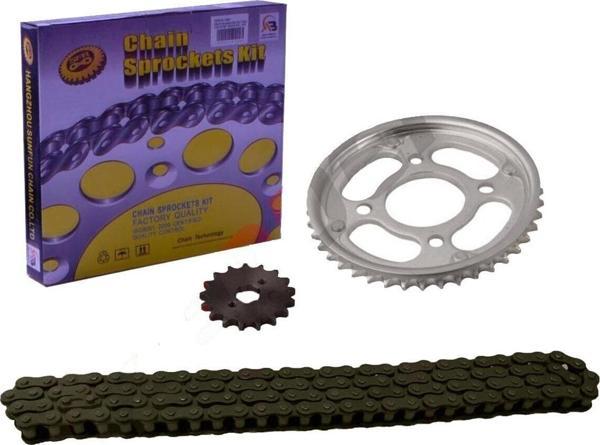 Honda Cbf 150 Ön-Arka Dişli Zincir Set Sfr 428H 126L 15-42T - Image 1