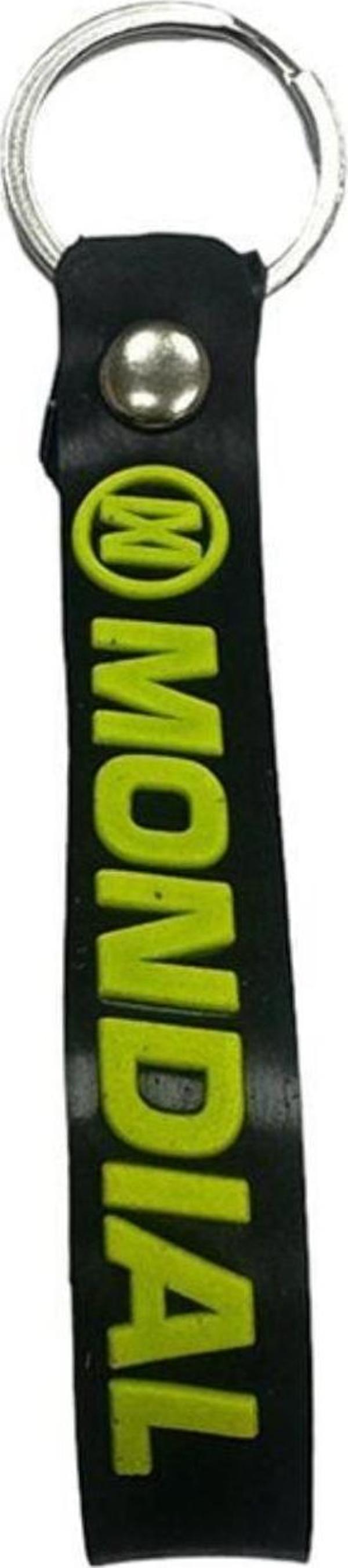 Mondial Uyumlu Anahtarlık Siyah Flo Sarı - Image 1