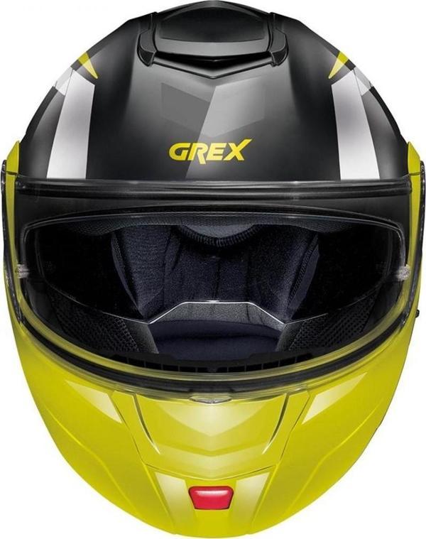 Grex G9.2 Steadfast N.com Çene Açılır Kask Siyah-sarı - Image 1
