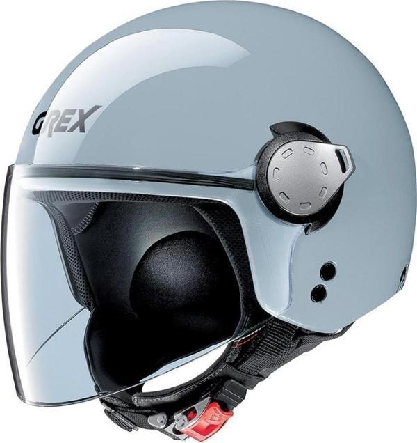 Grex G3.1 E Kınetıc Yarım Kask Nardo Gri - Image 1