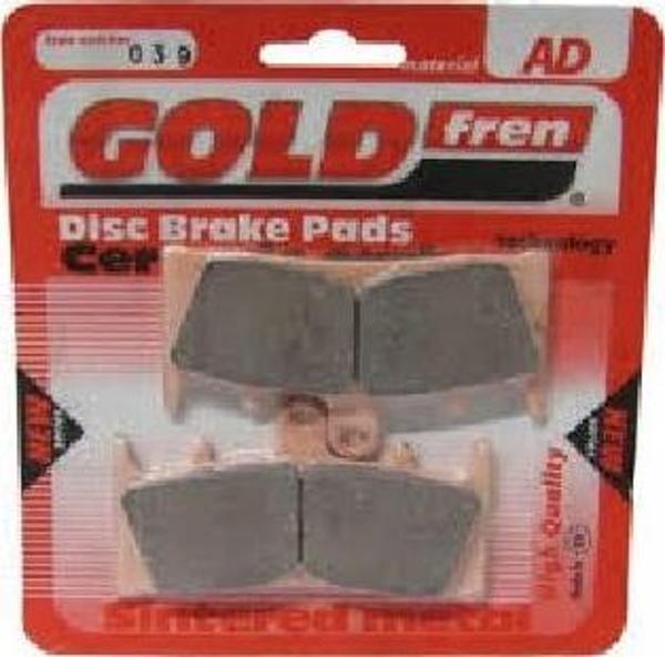 Gold Fren Balatası 039 Ön Zx-6r 98-02 Zx-7r 96-03 Gpz 900 99-02 Zrx 1200 01-08 Suzukı Gsf 1200 01-05 - Image 1