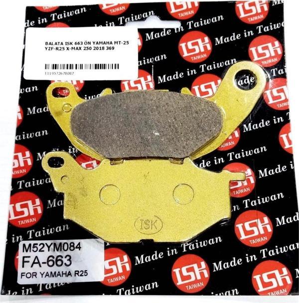 Isk Fren Balatası Yamaha Mt-25 Yzf-r25 369 663 - Image 1