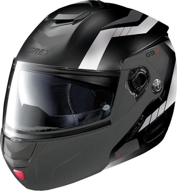 Grex G9.2 Steadfast N.com Çene Açılır Kask Siyah - Image 1