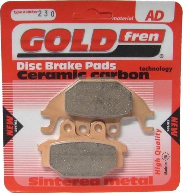 Gold Fren Balatası 230 Yamaha Yzf-r125 2014- Arka Kymco Atv Mxu 250 300 450 500 550 700 & Sym Wolf 2 - Image 1