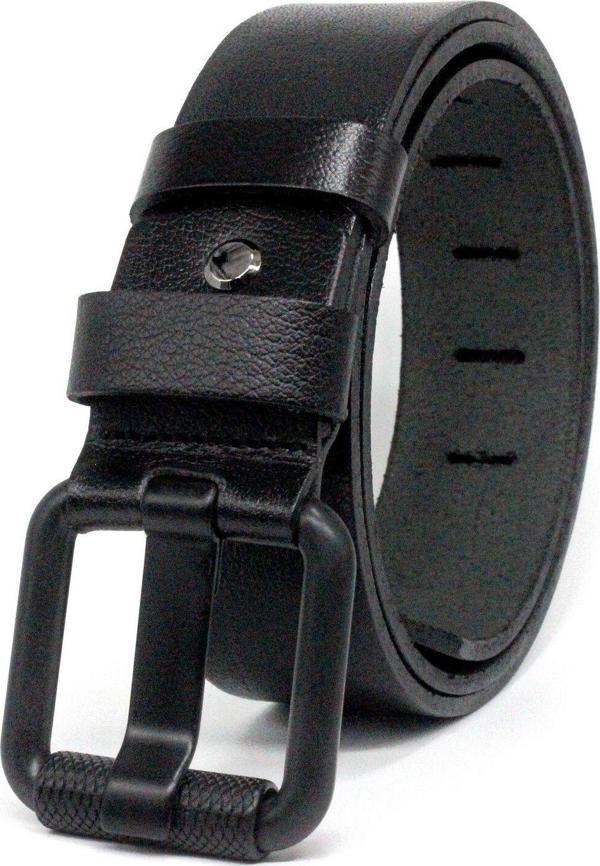 Livize Hakiki Tek Kat Manda Derisi Erkek Kot Kemeri 4,5 Cm - Image 1