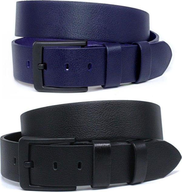 Livize Manda Derisi Erkek Kot Kemeri 4,5 Cm - Image 1