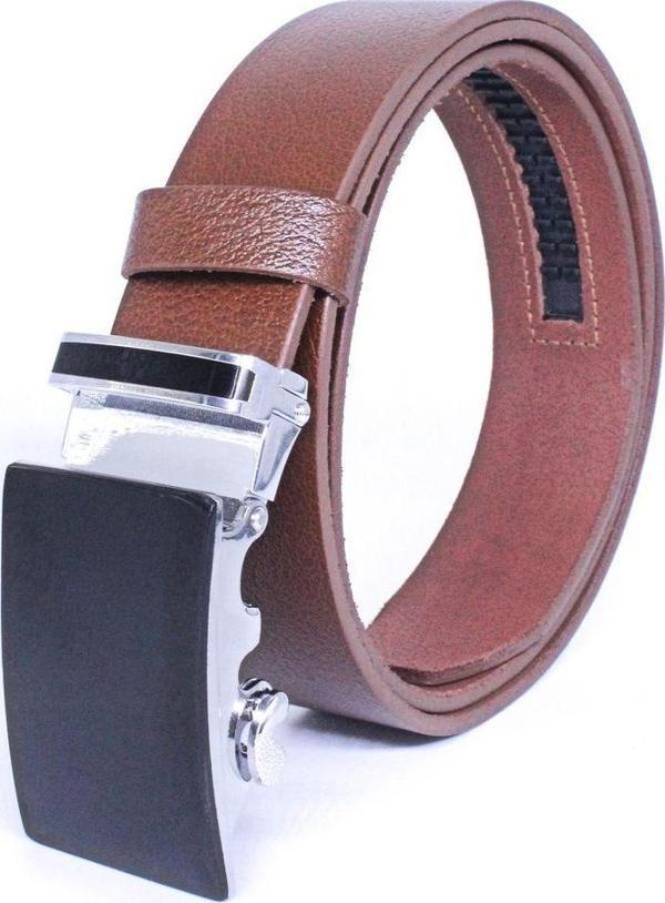 Livize Otomatik Tokalı Deliksiz Manda Derisi Erkek Kemeri En 3,5Cm - Image 1