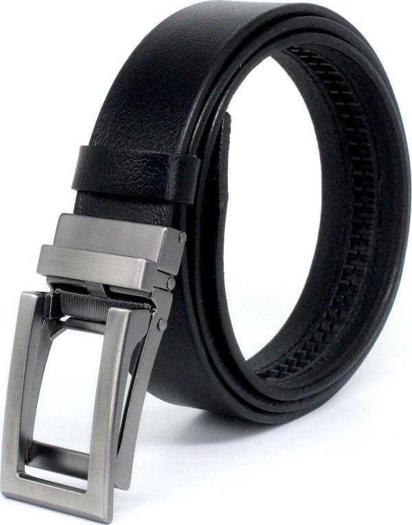 Livize Manda Derisi Otomatik Tokalı Deliksiz Erkek Kemeri - Otomatik Kemer - Image 1