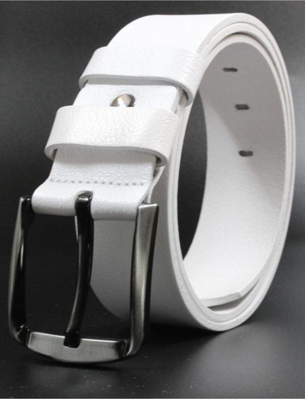 Livize %100 Hakiki  Deri Erkek Kot Kemeri 4,5 Cm - Image 1