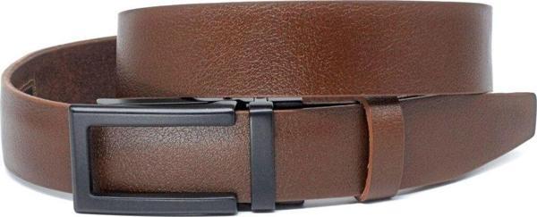 Livize Manda Derisi Otomatik Tokalı Deliksiz Erkek Kemeri - Image 1