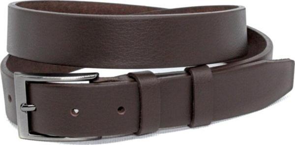 Livize Hakiki Deri Klasik Erkek Kemeri 3Cm Kahverengi - Image 1