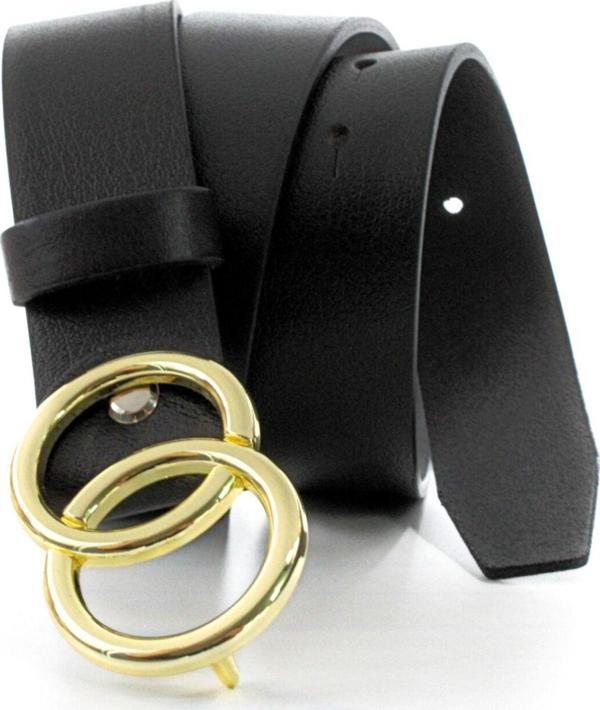 Livize Deri Çift Halka Tokalı Bayan Kemeri 4Cm - Image 1