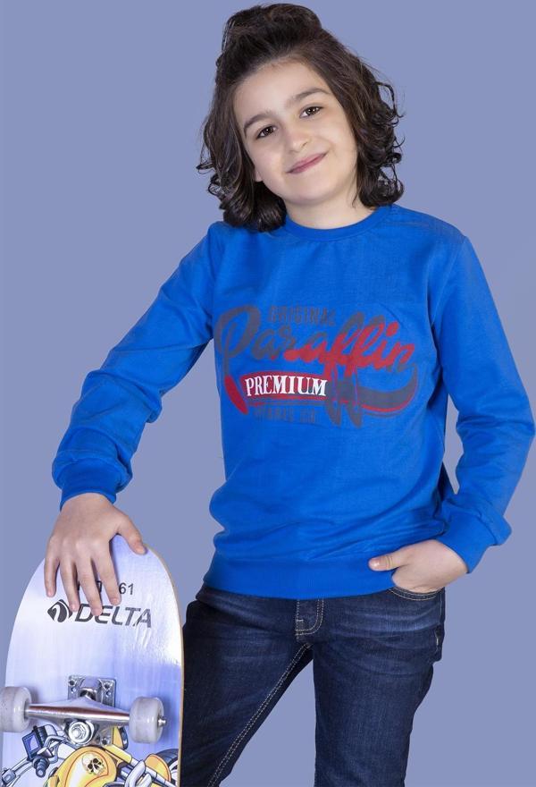 Toontoy Erkek Çocuk Premium Baskılı Sweatshirt - Image 1