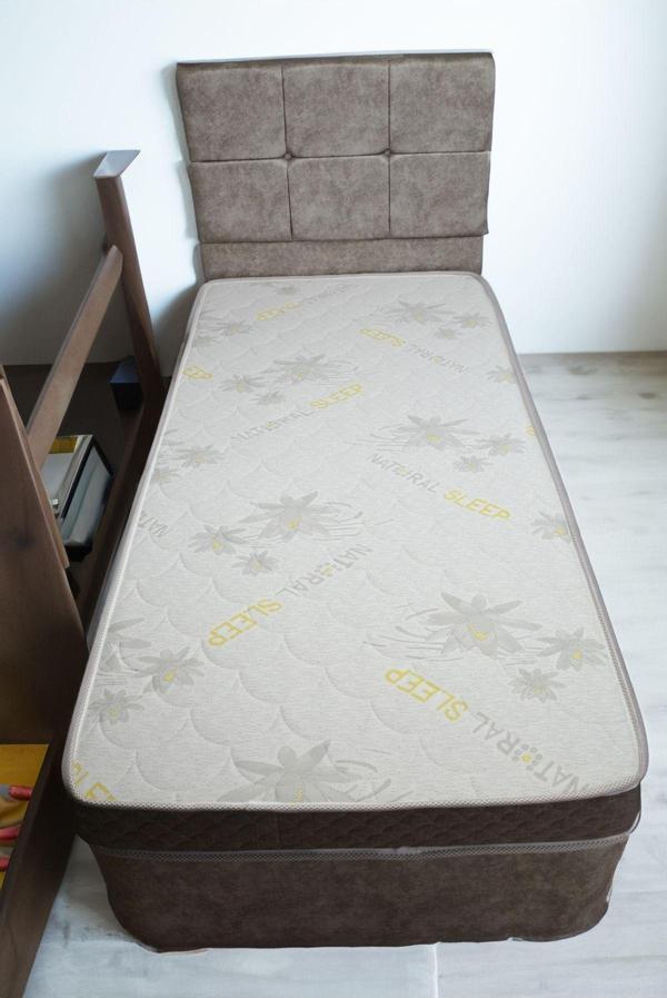 Bedart 15 Cm Tek Kişilik Sünger Baza Yatağı, Unisex Full Ortopedik Yataklar, Lux Çocuk Baza Yatak Bed Art - Image 1