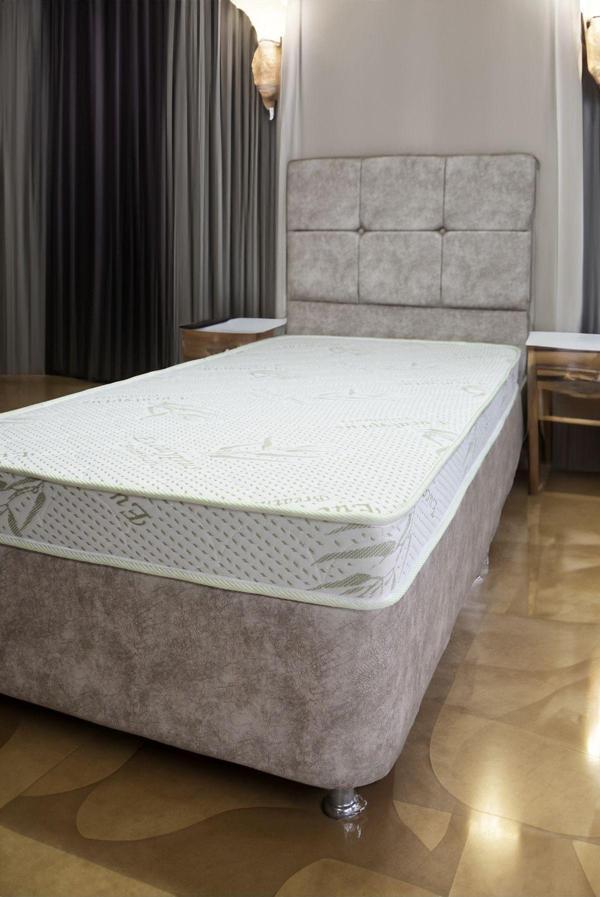 Mega Life 15 Cm Tek Kişilik Sünger Baza Yatağı, Unisex Full Ortopedik Yataklar, Lux Çocuk Baza Yatak Mega15 - Image 1