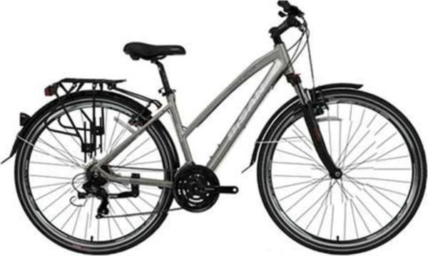 Bisan 28J Trx 8200 Cıty Şehir Bisikleti Gri Beyaz 45 - Image 1