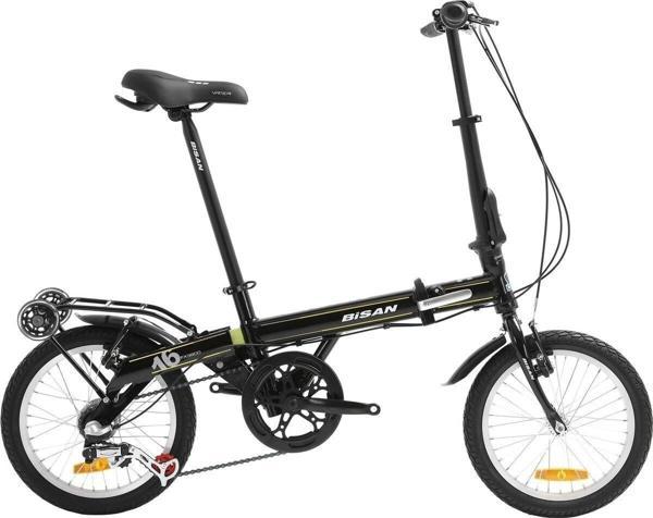 Bisan Fx 3800 16 Jant Kadro 28 Cm Bisiklet Siyah - Sarı Onay Bisiklet 2025 - Image 1