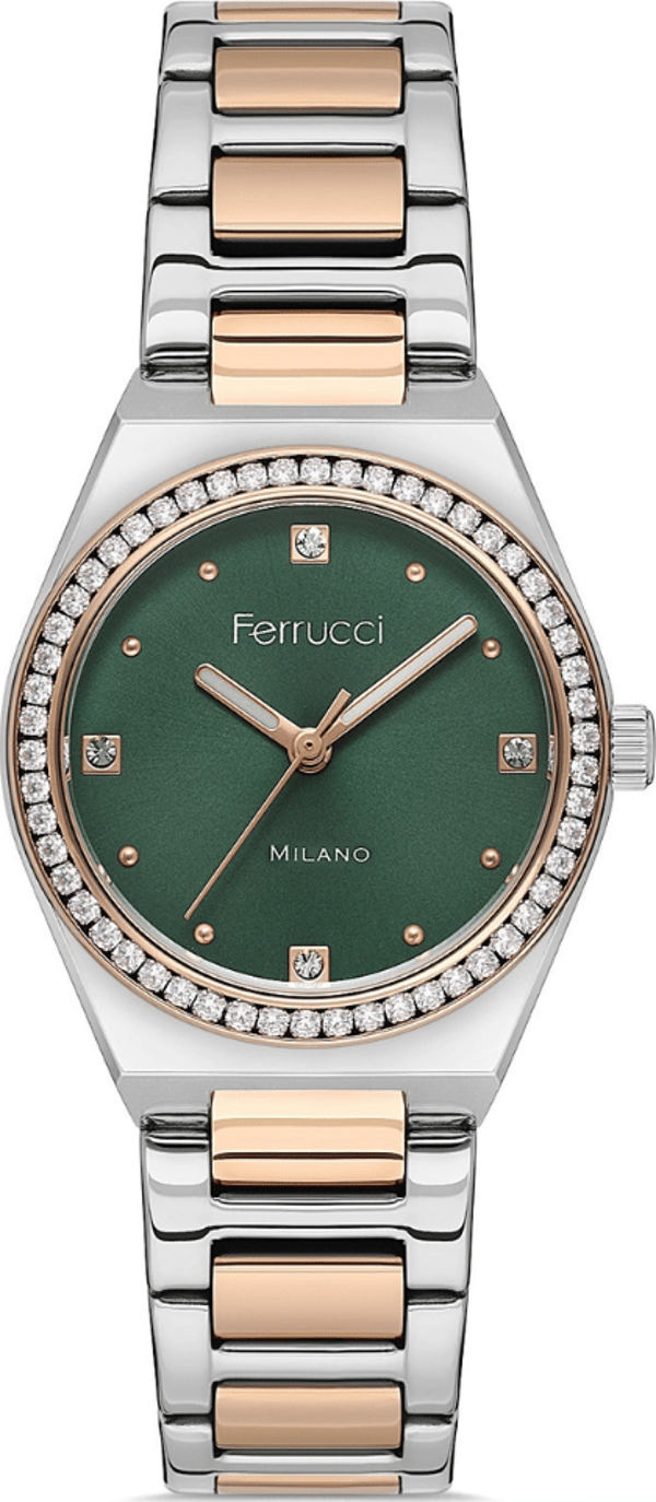Ferrucci FER.03269M.05 Çelik Kordon Kadın Kol Saati - Image 1