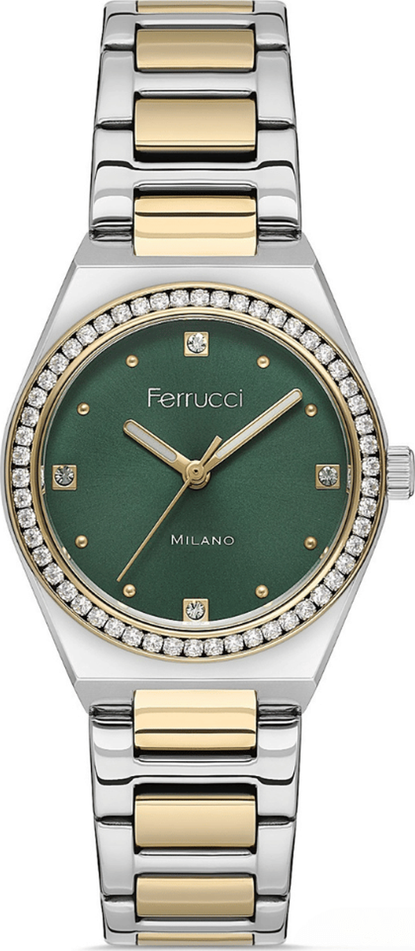 Ferrucci FER.03269M.06 Çelik Kordon Kadın Kol Saati - Image 1