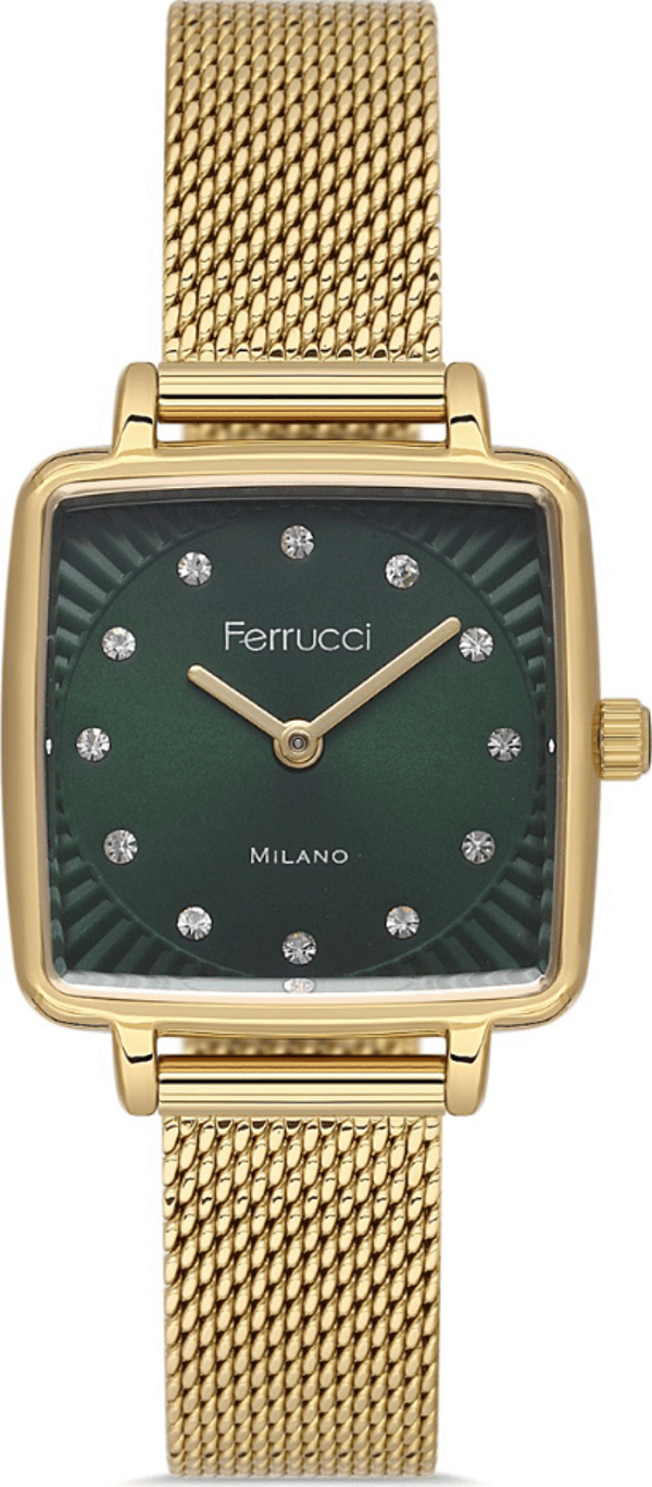 Ferrucci FER.03336H.06 Çelik Kordon Kadın Kol Saati - Image 1