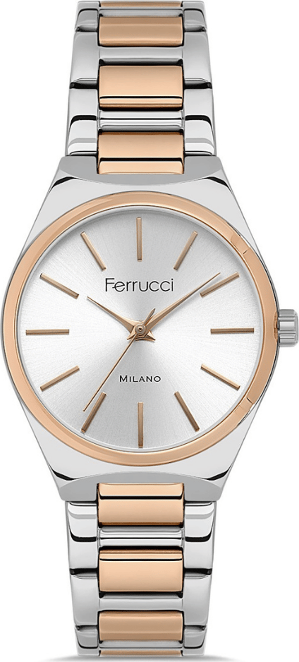 Ferrucci FER.03440M.05 Çelik Kordon Kadın Kol Saati - Image 1