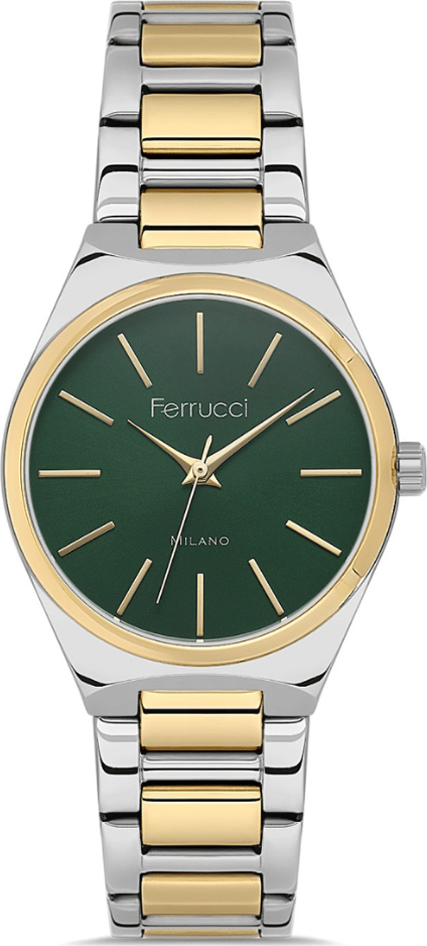 Ferrucci FER.03440M.06 Çelik Kordon Kadın Kol Saati - Image 1
