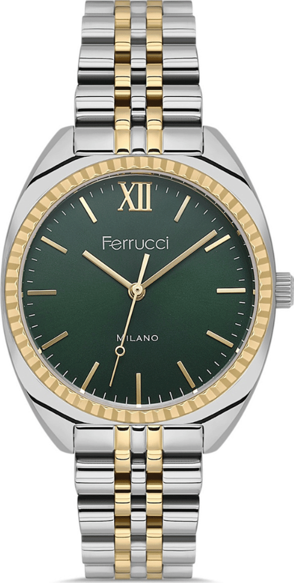 Ferrucci FER.03450M.03 Çelik Kordon Kadın Kol Saati - Image 1