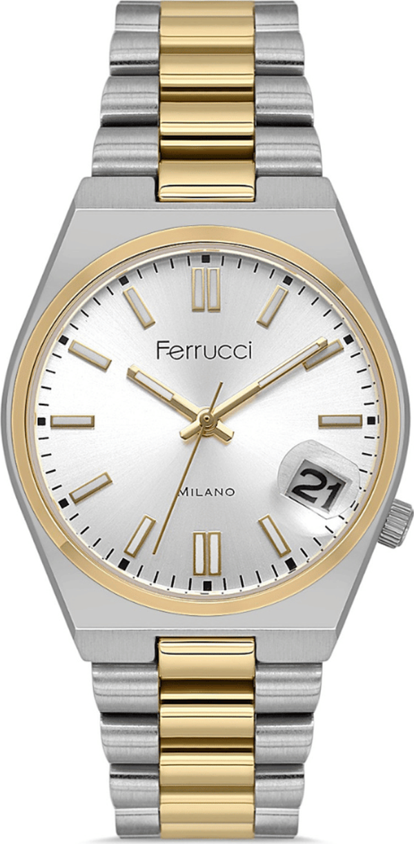 Ferrucci FER.03450M.06 Çelik Kordon Kadın Kol Saati - Image 1