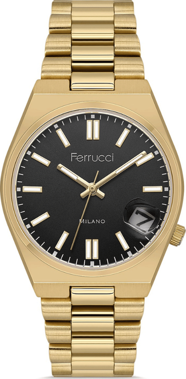Ferrucci FER.03450M.10 Çelik Kordon Kadın Kol Saati - Image 1